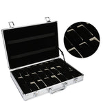 Load image into Gallery viewer, 24 Grid Aluminum Suitcase travel watch box - Design My Universe
