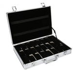 Load image into Gallery viewer, 24 Grid Aluminum Suitcase travel watch box - Design My Universe
