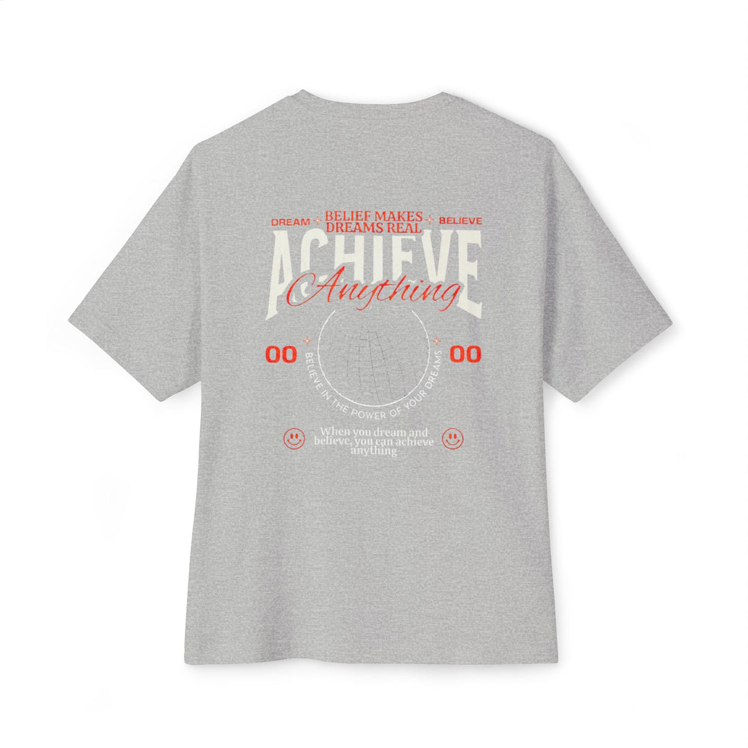 Oversized achieve DNU Boxy Tee - Design My Universe