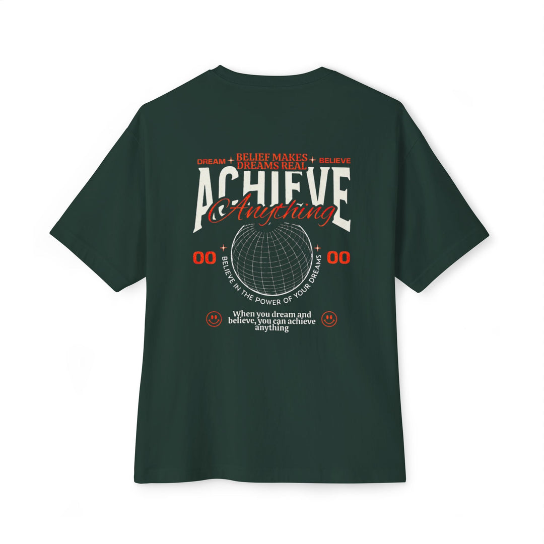 Oversized achieve DNU Boxy Tee - Design My Universe