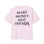 Load image into Gallery viewer, Oversized Make Money Not Friends DMU Boxy Tee - Design My Universe
