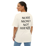 Load image into Gallery viewer, Oversized Make Money Not Friends DMU Boxy Tee - Design My Universe
