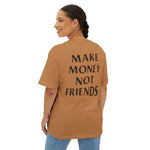 Load image into Gallery viewer, Oversized Make Money Not Friends DMU Boxy Tee - Design My Universe
