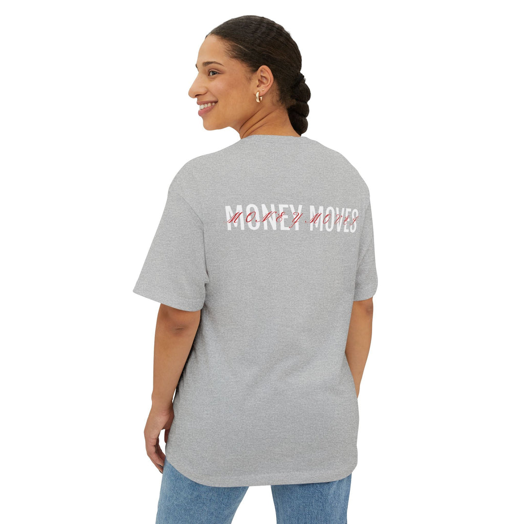 Oversized Money Moves DMU Boxy Tee - Design My Universe