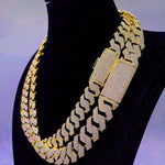 Load image into Gallery viewer, S925 Silver Moissanite Cuban Link Chain - Design My Universe
