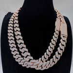 Load image into Gallery viewer, S925 Silver Moissanite Cuban Link Chain - Design My Universe
