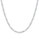 Load image into Gallery viewer, Sterling 925 Silver Figaro Link Chain - Design My Universe
